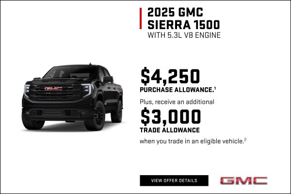 $4,250 PURCHASE ALLOWANCE.1

Plus, receive an additional $3,000 TRADE ALLOWANCE when you trade in...